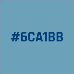 #6CA1BB