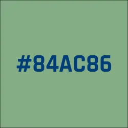 #84AC86