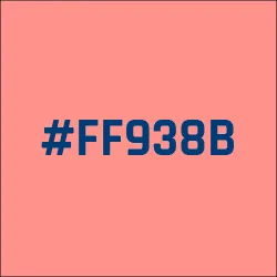 #FF938B